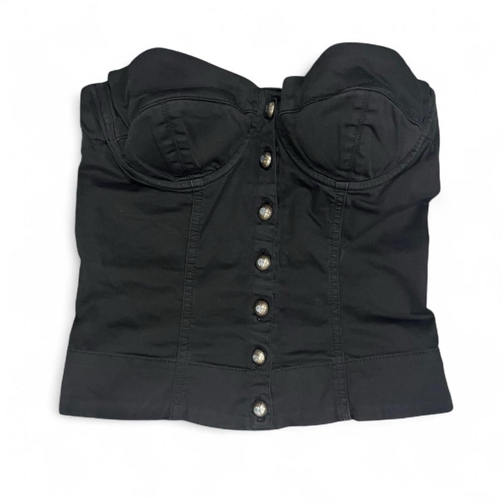 Miss Sixty Black Bustier Corset